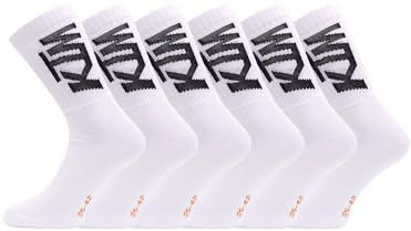 KTM Herren Hohe KTM/1/CHSX6 Socken, weiß, 39-42