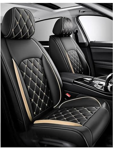 Full Set Auto Sitzbezüge für 𝐅iat Ducato Platform(2004-2006),Tragenresistent, atmungsaktiv, wasserdicht, leicht zu reinigen, für alle Jahreszeiten universell Auto Sitzbezüge