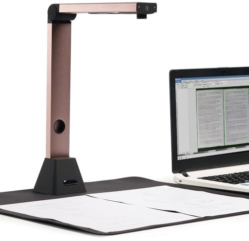 iCODIS Portable Document Scanner: 8MP A3 Size Capture, USB, Windows Compatible
