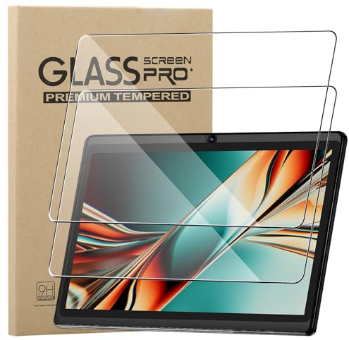KZIOACSH Screen Protector for Pritom 7 inch Tablet/Pritom K7, 2 Pack Ultra Clear Anti-Scratch Tempered Glass Film[9H Hardness] Touch Sensitive Anti-Fingerprint Protective Screen Guard