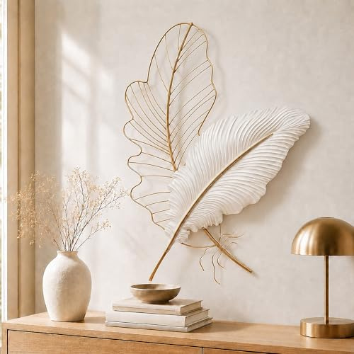 Blissio 3D Groß Wanddeko Wohnzimmer – Flexibel Aufhängbar
