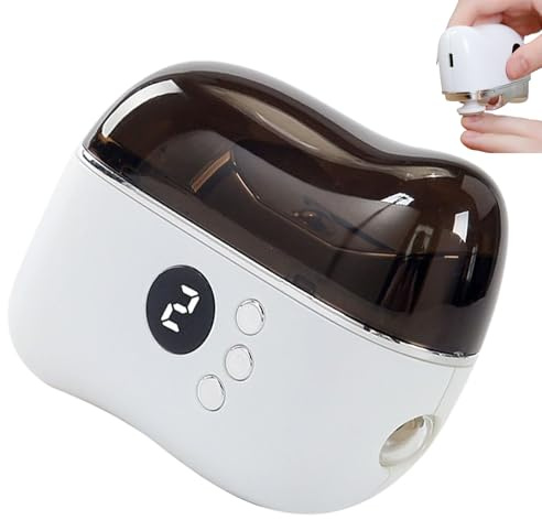 Coupe-Ongles Électrique | Polisseur Sécurisé 3 Vitesses | avec Lumière et Portable pour Adultes - Pour Hommes, Seniors, Maison, Voyage, Soin des Pieds et des Mains