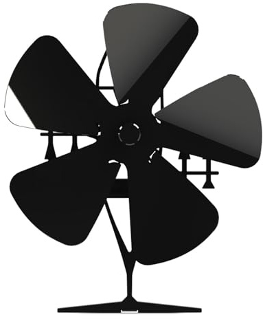 Ventilador de estufa de leña - Ventilador ecológico silencioso alimentado por calor, ventiladores de chimenea no eléctricos para el hogar | Calefacción Calefacción Calefacción Ventilador de Calor