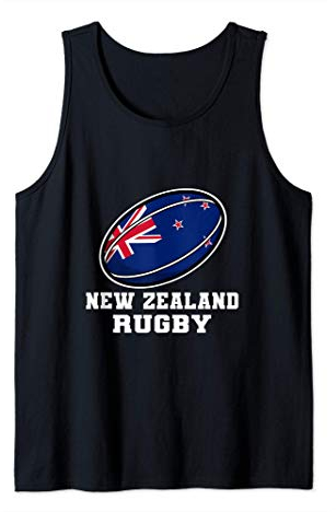 New Zealand Rugby Trikot Neuseeland Flagge Rugby Fan Tank Top
