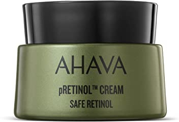 AHAVA pRetinol Creme - Weiche, Pflegende 24/7 Alleskönner-Creme Gegen Falten, Glättet und Hydratisiert, mit Exklusivem, Natürlichem Vorläufer-Retinol und Osmoter, 1.7 fl.oz