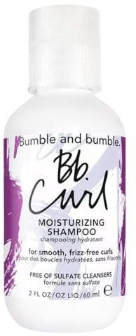 Bumble and bumble. Curl Moisturizing Shampoo | Gently Cleanses Coils, Curls, Waves | Anti Frizz | Sulfate Cleanser Free | With Jojoba, Avocado + Coconut Oil | Travel Size, 2 Fl Oz