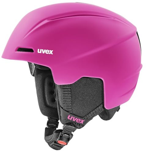 uvex viti - robuster, Leichter Skihelm optimaler Belüftung für Kinder - pink matt - 54-58 cm
