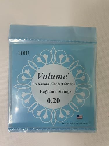Lange Saz Saiten 0,20mm - Volumen (Premium Qualität)