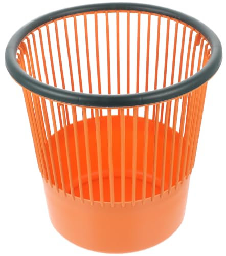 Kichvoe Bedroom Trash Can Simple Design Waste Bin for Home Kitchen Bathroom Office Material Modern Style No Lid Versatile Use Living Room Dormitory