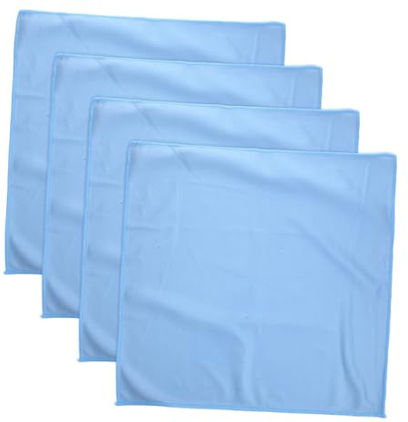 MOLUCKFU Paños de Limpieza para Copas y Encimeras de Cocina, Reutilizables Tela, 4 Piezas, sin Marcas Buen Efecto de Limpieza para Camping y Coche