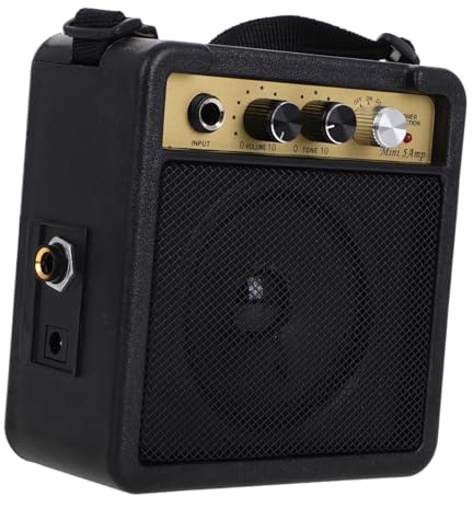 Mini Amplificatore Per Chitarra Elettrica Da 5 W Amplificatore Portatile Per Basso Mini Amplificatore Di Alta Fedeltà Connettività Versatile Costruzione Robusta