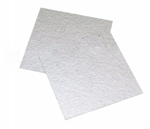 Set di piastre in mica progettate per sostituire le vecchie coperture per microonde, garantisce un funzionamento sicuro ed efficace, 4 pezzi