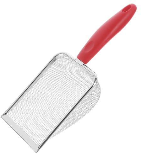 Abaodam Shovel Per Sabbia Con Rete Per Strumento Di Raccolta Con Design Creativo Per Spiaggia Per Filtrare Sabbia e Racogliere Conchiglie Durante Le Attività All Aperto