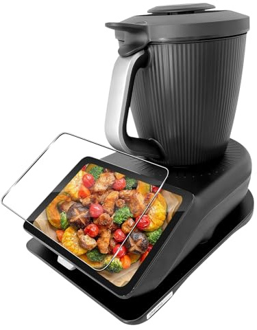 HidWee Cristal Templado Compatible con Vorwerk Thermomix TM7 Protector Pantalla, 1 Piezas HD 9H Dureza Sin Burbujas Vidrio Templado, Anti-Arañazos, Antihuellas Film