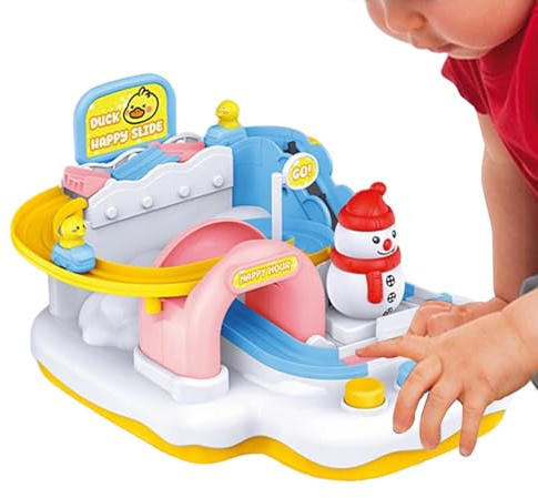 Autorennbahn für Kleinkinder Auto Spielzeug - Rennstrecken Spielzeug | Für Kinder Und Kleinkinder An Weihnachten Und Geburtstag