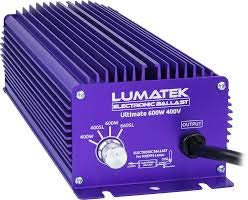 Lumatek Ultimate 600w 400V Pro Digital Ballast, Bulb & Shade Hps Grow Light Kit (Ballast Ultimate Pro 600W 400V)