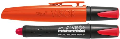 PICA 990/52/SB - Marcador industrial VISOR Permanente Blanco en blíster