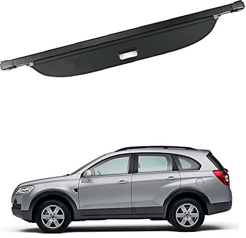 Auto Laderaumabdeckung FüR Chevrolet Captiva 2006-2016 Kofferraum Abdeckung Rollo Einziehbar Kofferraumabdeckung Hutablage Zum Schutz Der PrivatsphäRe Cargo Cover