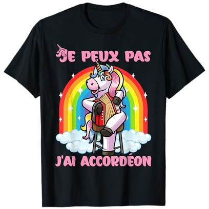 Je Peux Pas J'ai Accordéon Accordéoniste Accordeon T-Shirt