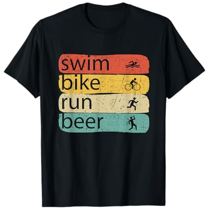Triatlón Natación Ciclista - Corredor Triatleta Camiseta