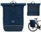 Johnny Urban Fahrradtaschen für Gepäckträger Damen & Herren Blau - Robin Medium Bike - 2 in 1 Fahrrad Tasche Rucksack & Gepäckträgertasche Hinten - Wasserabweisend