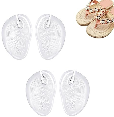 Zehenschutz Flip Flop, Zehentrenner Pads, Flip Flops Anti Rutsch Silikon Pads, Silikon Geleinlagen Flip Flops und Sandalen, Für Zehenschutz Sandalen Flip Flop Zehenschutzkissen Damen Herren, 2 Paar