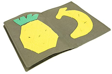 POPETPOP Schnüffelmatte Aus Polarfleece Für Hunde Beschäftigungsspielzeug Zum Futter Suchen Für Fresstraining Und Stressabbau Bei Haustieren