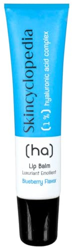 Skincyclopedia Lippenpflege mit Heidelbeer-Geschmack, Hyaluron Lippenbalsam, Blueberry Lip Balm, Lippenpflegestift für sehr trockene und rissige Lippen, 10ml