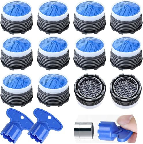 21.5mm 10erPack WasserhahnLuftsprudler WasserhahnSieb LuftsprudlerSpritzaufsatz KüchenspüleLuftsprudler BelüftungsWasserhahnLuftsprudler LuftsprudlerEinsatz Passend für die meisten Wasserhähne