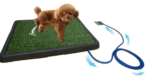 Dog Grass Mat,Pet Toilet,Dog Potty Grass,Drainage Pet Toilet,Replace Pets Toilets,Suitable for The Vast Majority of Dogs and Cats.25 * 20 * 2 in