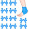 10 cintas de kinesiesiotapes precut para tobillo, kinesiotapes para tobillo, respetuosas con la piel con una comodidad perfecta, cinta física elástica resistente al agua, banda atlética elástica para