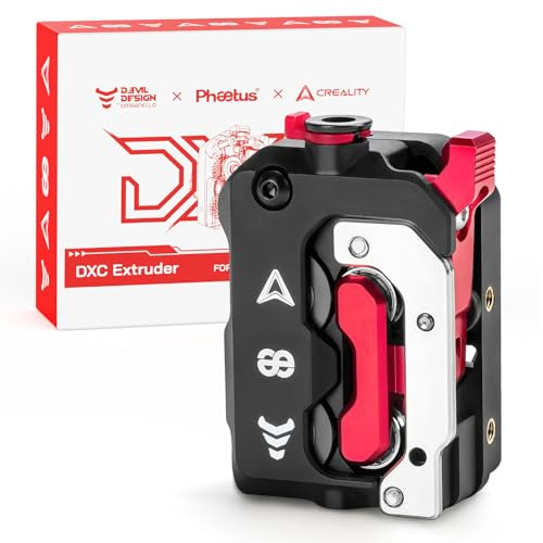 Creality K1/K1 Max/K1C/K1 SE DXC Extruder Kit, Offizielles Phaetus Runice 3D Drucker Filament Extruder Zubehör Aufgerüstetes Dual Gear Extruder Assembly Set, Drive Feed Extruder Replace Parts