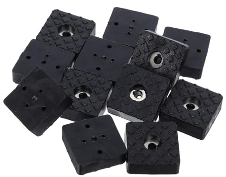 HAMPPLIES 12piezas Alfombrillas Antideslizantes De Goma para Patas De Muebles Copas De Goma para Pisos De Uso Salas De Estar y Comedores Protectores para Sillas y Mesas