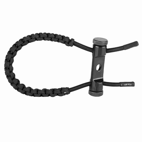 Jelquix Corde de Poignet Tressée Réglable pour Le Tir à l'arc, Sangle de Poignet Durable pour Un Meilleur Contrôle du Tir, s'adapte à la Plupart des Poignets, Adaptée aux Amateurs de à l'arc