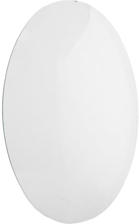 Milisten Glass Clock Dome 10cm round Convex Glass Clock Replacement | Wall Clock Cover, Clock Glass Replacement, Office Décor Repair Part
