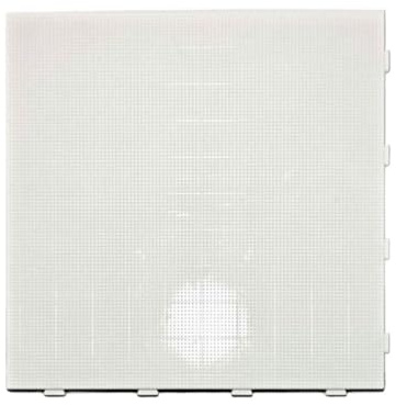 Bases para abalorios fusibles Tableros perforados con cuentas fusibles de 104x104 pines, tableros Perler resistentes al calor 2,6mm, alargan el cuadrado del clavo(White)