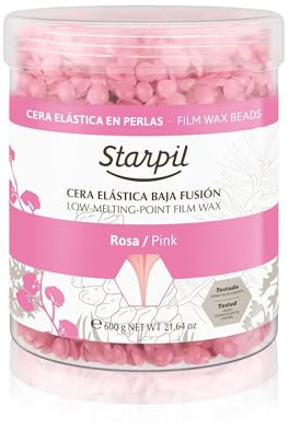 Starpil Filmwax Rosa Pink Perlen (Polymer Blend), 600 g