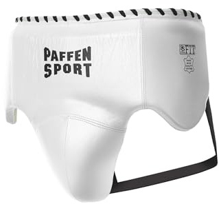 Paffen Sport «PRO Mexican» Wettkampf- und Sparrings-Tiefschutz – weiß – Gr. S/M