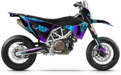 Dekor, Aufkleber für Husqvarna 701 - Scar Edition Arider (Lila | Blau)