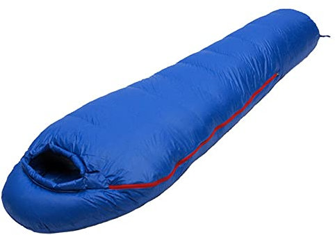 Schlafsäcke für Erwachsene, 4-Jahreszeiten-Camping-Gänsedaunenschlafsack, Daunenschlafsack, weicher Griff, Kompressionssack