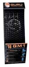 Guru QM1 10,2 cm Bayanet Hair Rigs ohne Widerhaken (Größe 10, 3,2 kg)