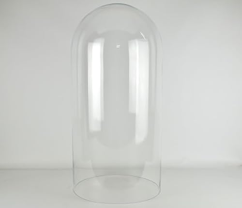 EMH Campana grande in vetro, stile vintage, dimensioni 80 x 34,5 cm