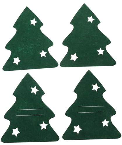 Cabilock 8 Stücke Weihnachten Baum Besteck Dekorative Geschirr Taschen für Party