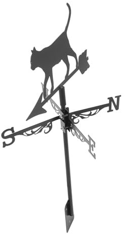 UPKOCH Girouette De Jardin Décorative Indicateur De Direction Vent Girouette pour Pelouse