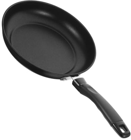 SOLUSTRE Non-Stick Frying Pan Lid Mini Maifanite Stone Induction Thicken Pan for Pancakes Eggs Easy to Use for Boys and Girls Random Style