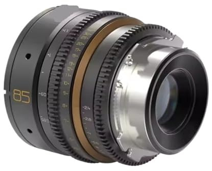 DULENS APO Mini 31mm 43mm 58mm 85mm T2.4 Festbrennweiten-Kinoobjektiv, Vollformat, manuell, große Blendenöffnung, kompatibel mit Canon- und EF/PL-Kameras(85mm T2.4,Canon EF)