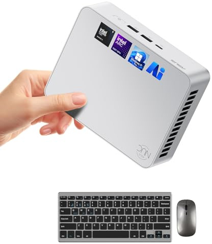 ASUS NUC 15 Pro+ Mini Desktop Computers, Intel Series 2 Core Ultra 5 225H (14C/14T, Up to 4.9GHz), 64GB DDR5 RAM, 2TB PCIe SSD, Arc 130T GPU, WiFi 7, Thunderbolt 4, AI Mini PC Win 11 Pro for Education