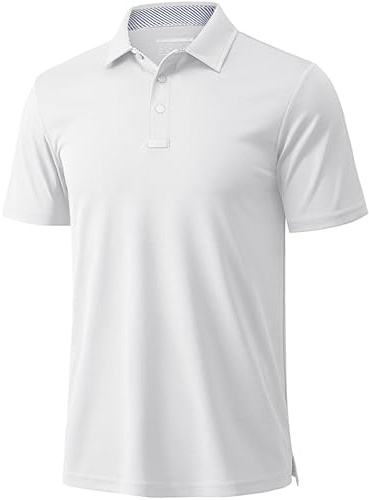 MAGCOMSEN Polo Homme À Manches Courtes MODÈLE Sport PERFORMANT | Coupe confortable pour bouger librement