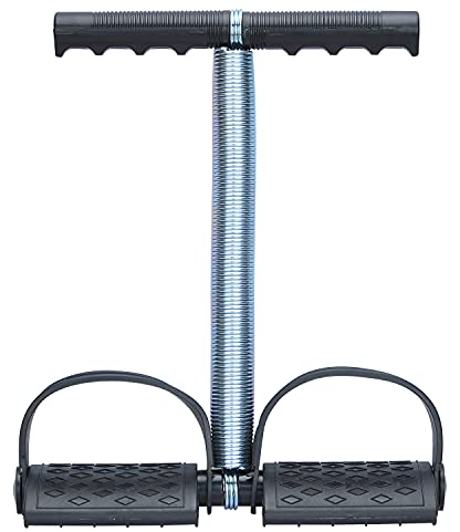 COVVY Upgrade Elastic Sit Up Pull Rope Fjäderspänning Fotpedal Midja Arm Buken Ben Träningsutrustning Magtrimmer Utrustning Kroppsbyggnad Mage Sträckning Bantningsträning för gym i hemmet