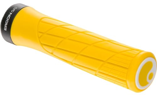 Ergon Grips Technical-GA2 Yellow Mellow - Mango para Bicicleta de Adulto, Unisex, Talla única